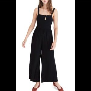 Madewell Smocked Crop Jumpsuit 00